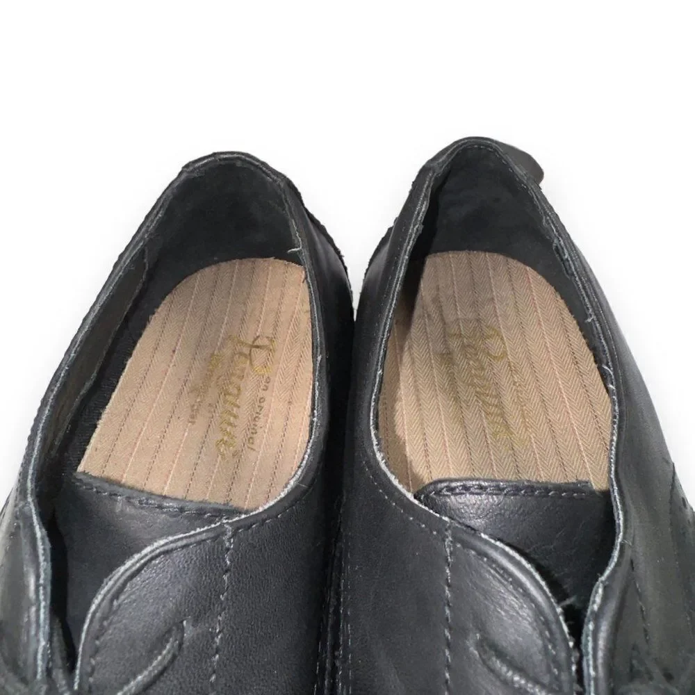 Penguin by Munsingwear Blucher Oxfords Black Leather PBLU201-1‎ Men's 13